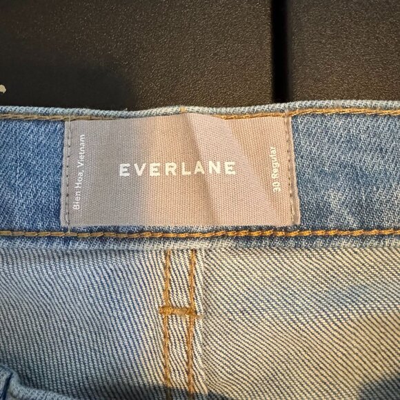 NWT Everlane Mid-Rise Skinny Light Wash Jeans, Size 30R - Picture 3 of 8